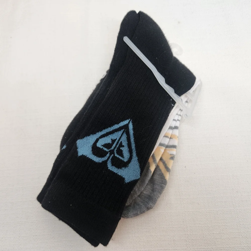 Nwt Roxy Womens High Ankle Socks Sizes 4-7 2 Pairs